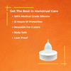 FJ Menstrual Cup (White)