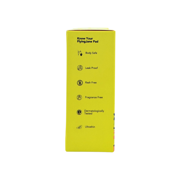 FJ Ultrathin Sanitary Pad - Pack of 5 - Regular